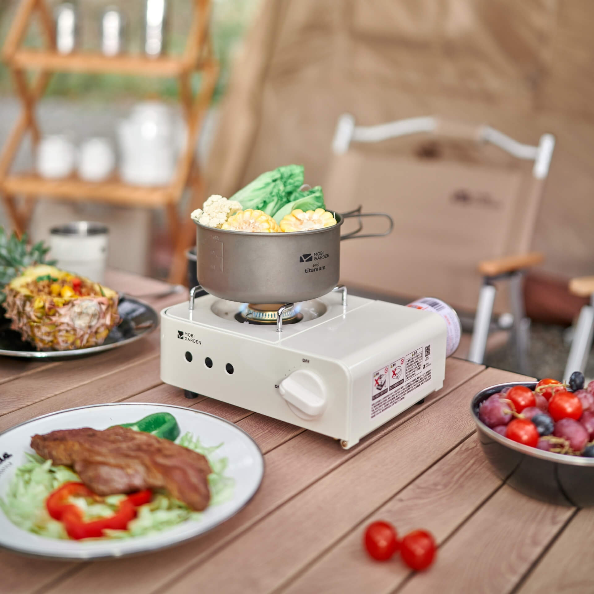 MOBI GARDEN Meiyan Portable Gas Stove 2.1