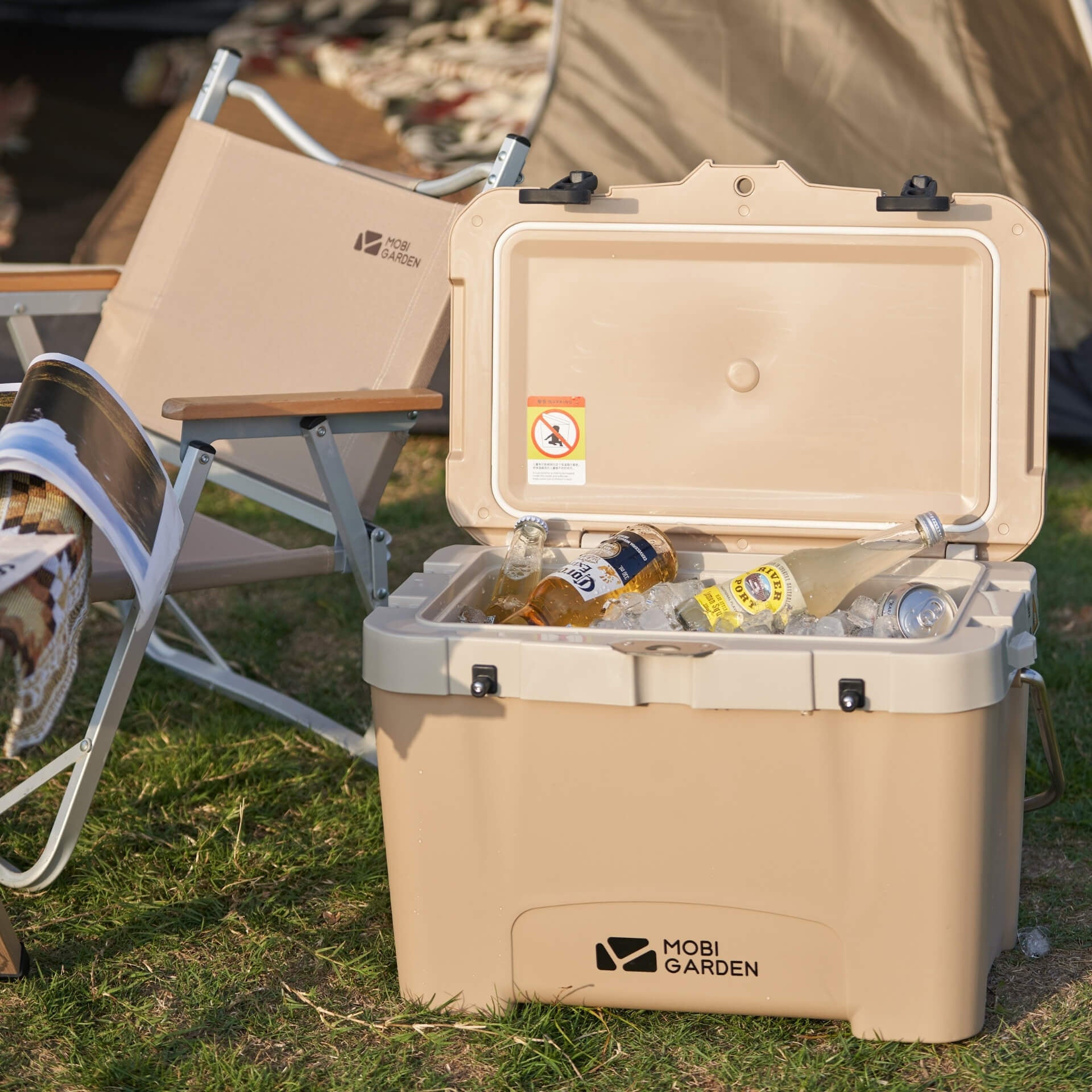 MOBI GARDEN Glacier Insulated Cooler Box 25L