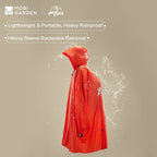 MOBI GARDEN Ultralight Poncho Raincoat