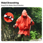 MOBI GARDEN Ultralight Poncho Raincoat