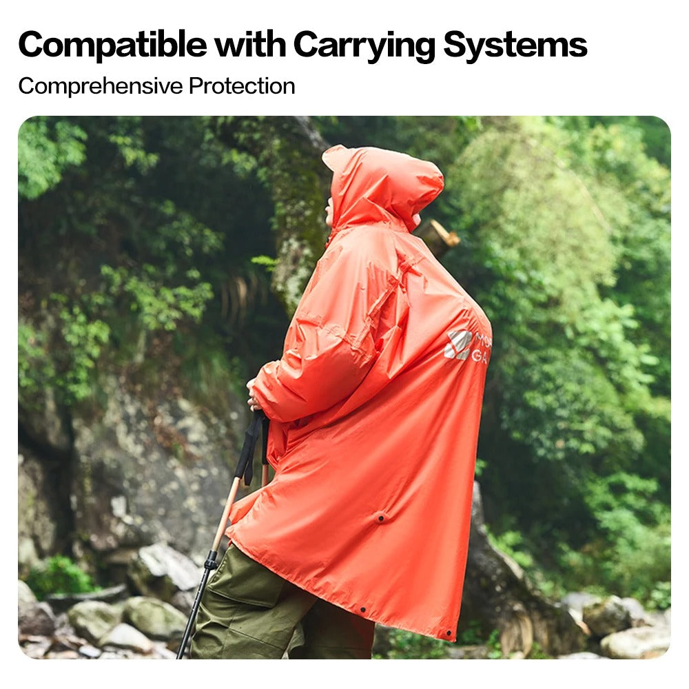 MOBI GARDEN Ultralight Poncho Raincoat
