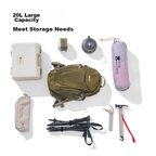 MOBI GARDEN Wind Shadow Hiking Backpack 20L