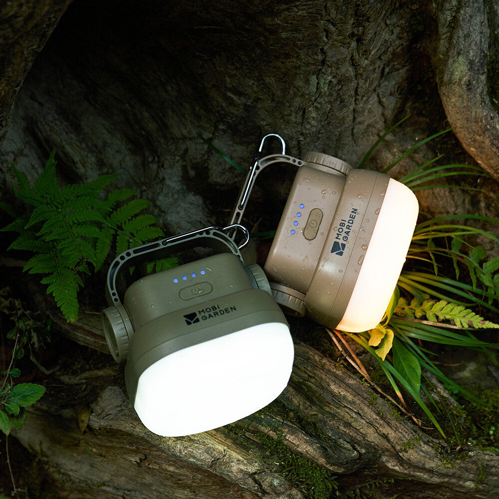 MOBI GARDEN Star Camp Solar Lantern – 400 Lumens
