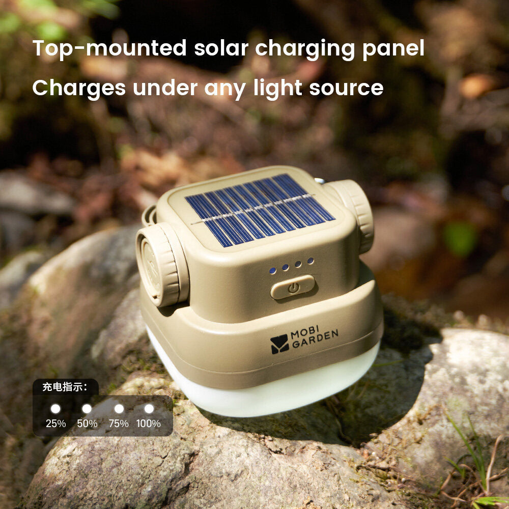 MOBI GARDEN Star Camp Solar Lantern – 400 Lumens