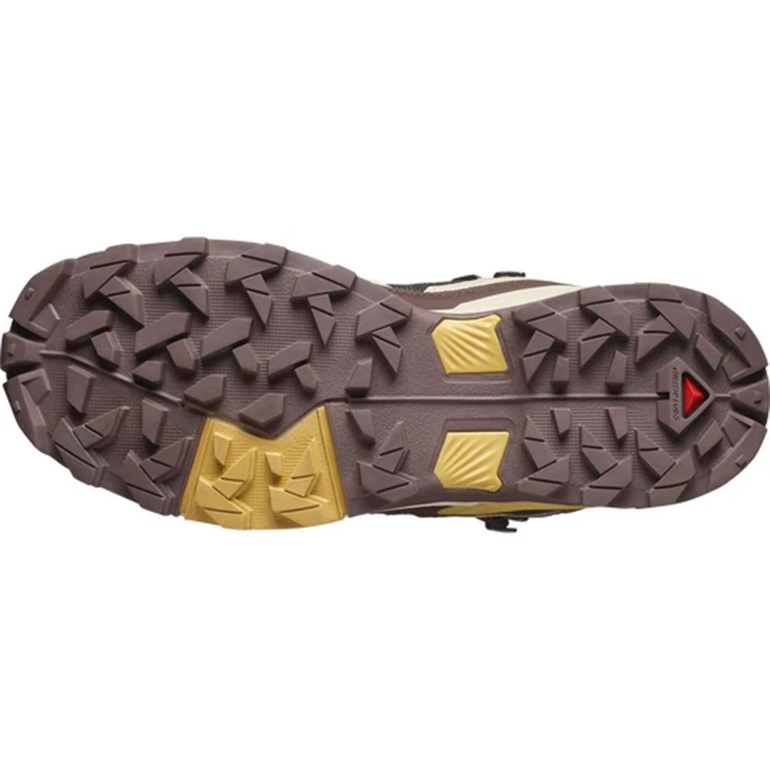 SALOMON Women's X Ultra 5 Mid Gore-Tex - Burlwood/French Roast/Rattan