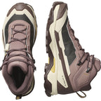 SALOMON Women's X Ultra 5 Mid Gore-Tex - Burlwood/French Roast/Rattan