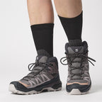 SALOMON Women's X Ultra 360 Mid Gore-Tex - Plum Kitten/Phantom/Cork