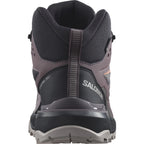 SALOMON Women's X Ultra 360 Mid Gore-Tex - Plum Kitten/Phantom/Cork