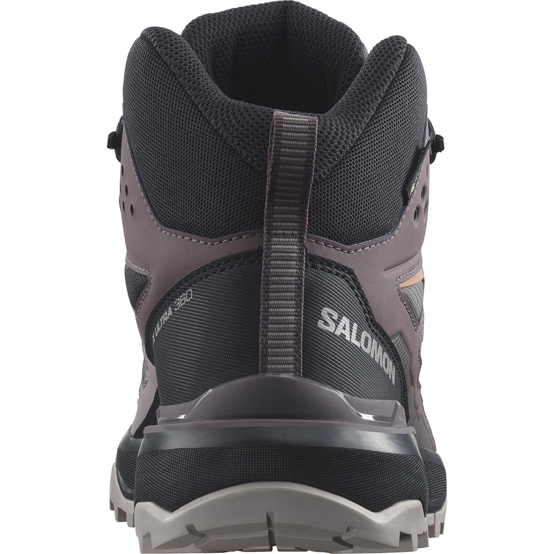 SALOMON Women's X Ultra 360 Mid Gore-Tex - Plum Kitten/Phantom/Cork