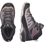 SALOMON Women's X Ultra 360 Mid Gore-Tex - Plum Kitten/Phantom/Cork