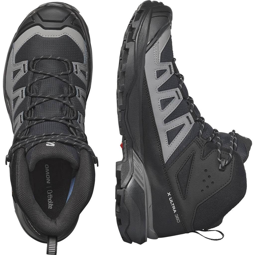 SALOMON Men's X Ultra 360 Mid Gore-Tex - Black/Magnet/Pewter