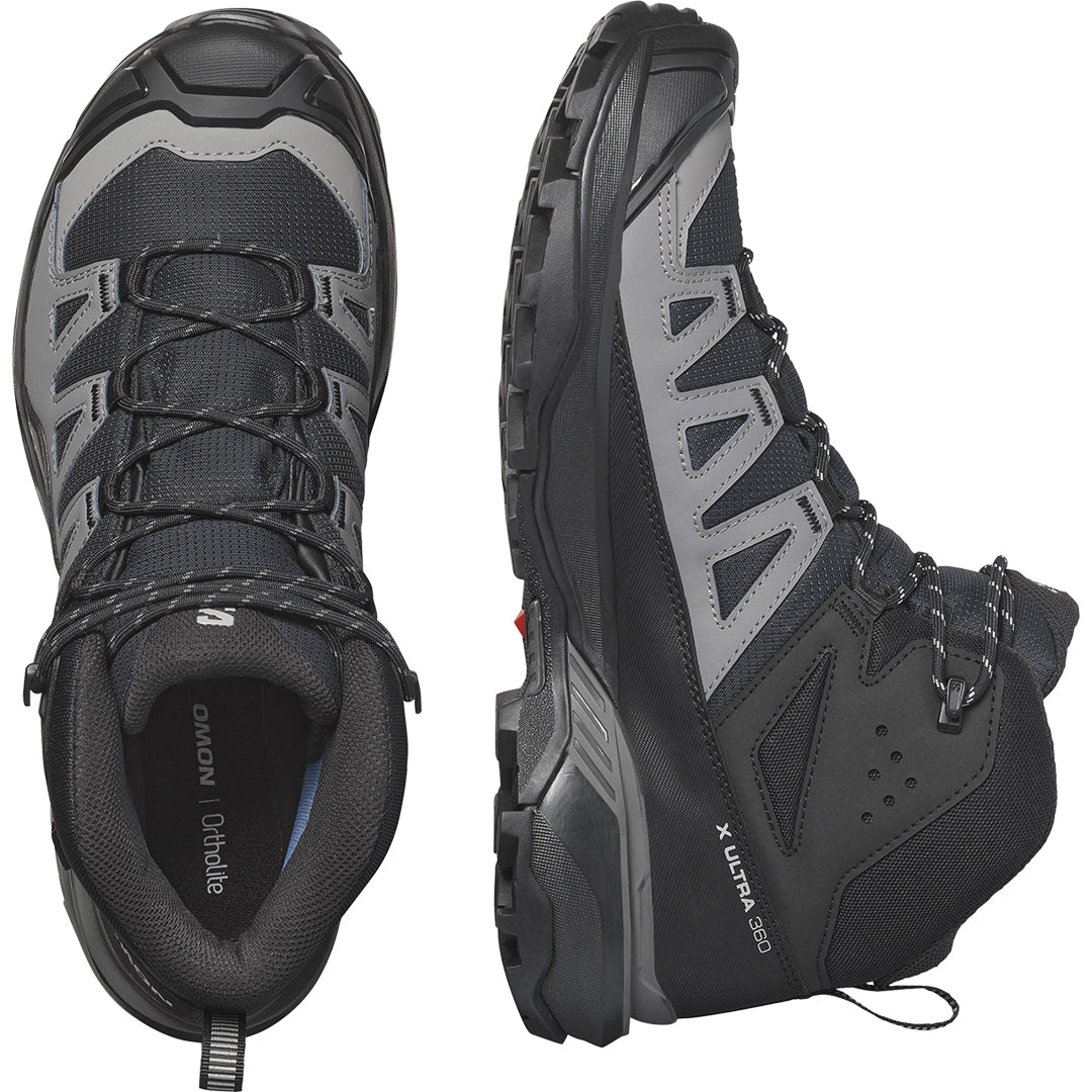 SALOMON Men's X Ultra 360 Mid Gore-Tex - Black/Magnet/Pewter