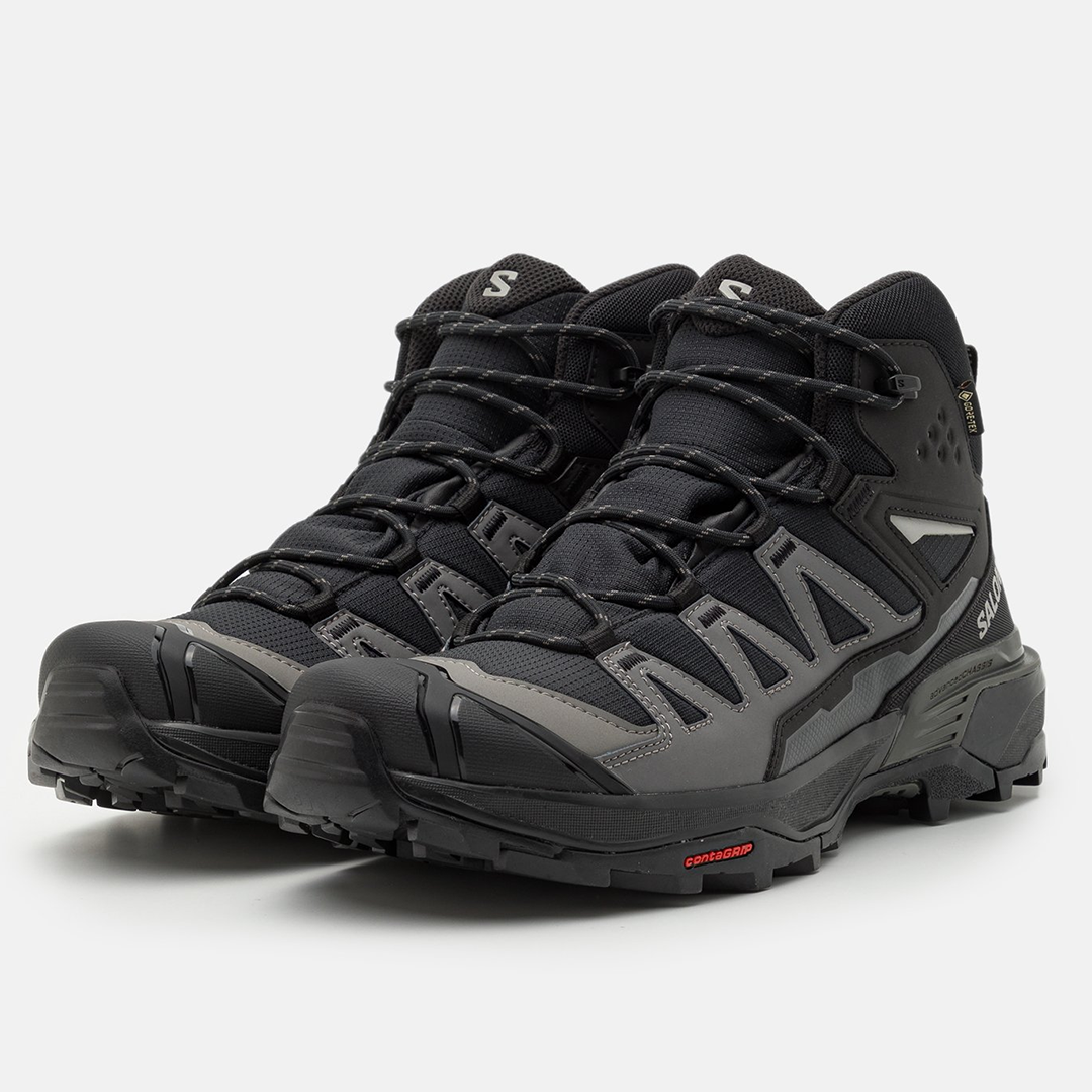 SALOMON Men's X Ultra 360 Mid Gore-Tex - Black/Magnet/Pewter