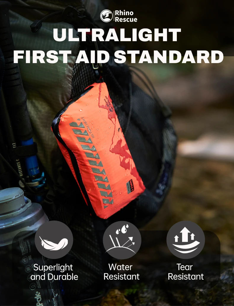 RHINO RESCUE Ultralight First Aid Standard – Orange