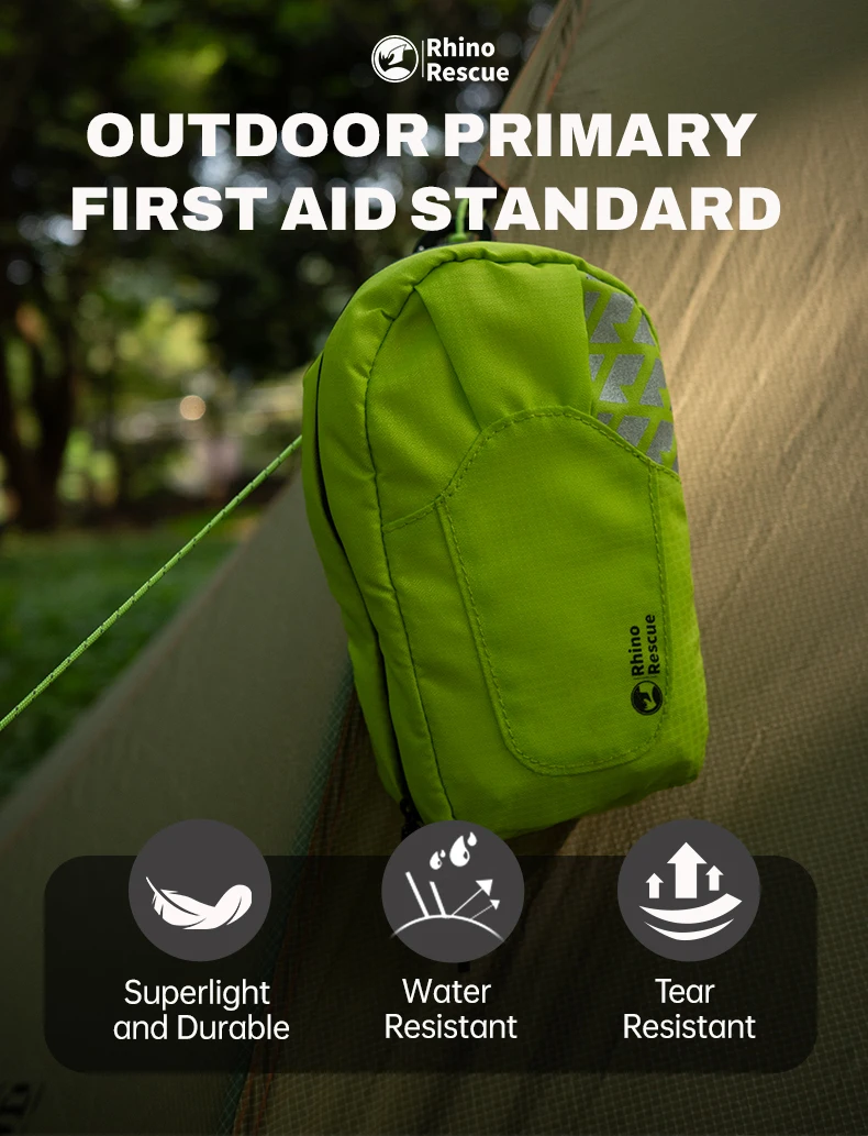 RHINO RESCUE Outdoor Primary First Aid Standard – Yellow