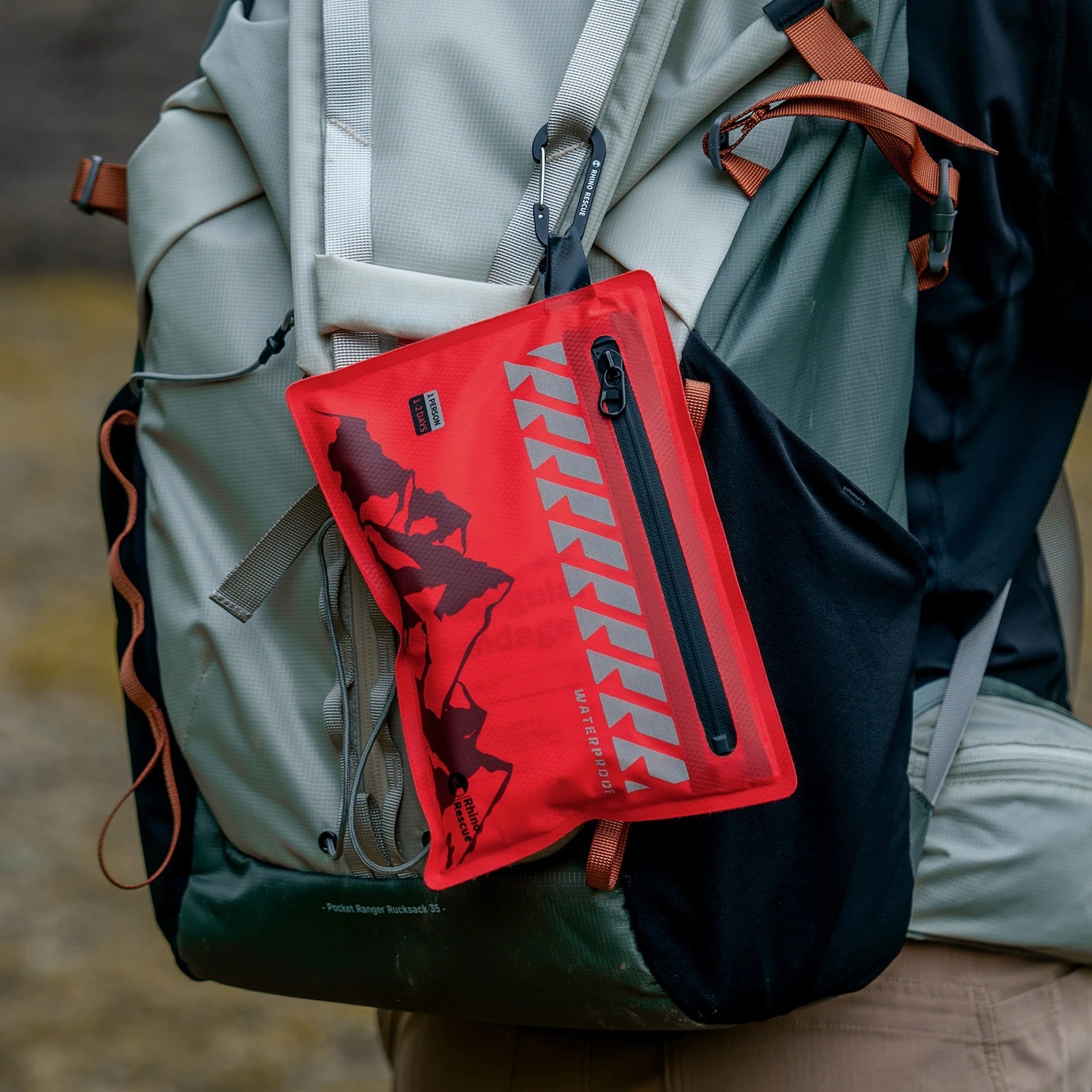 RHINO RESCUE Waterproof First Aid Kit