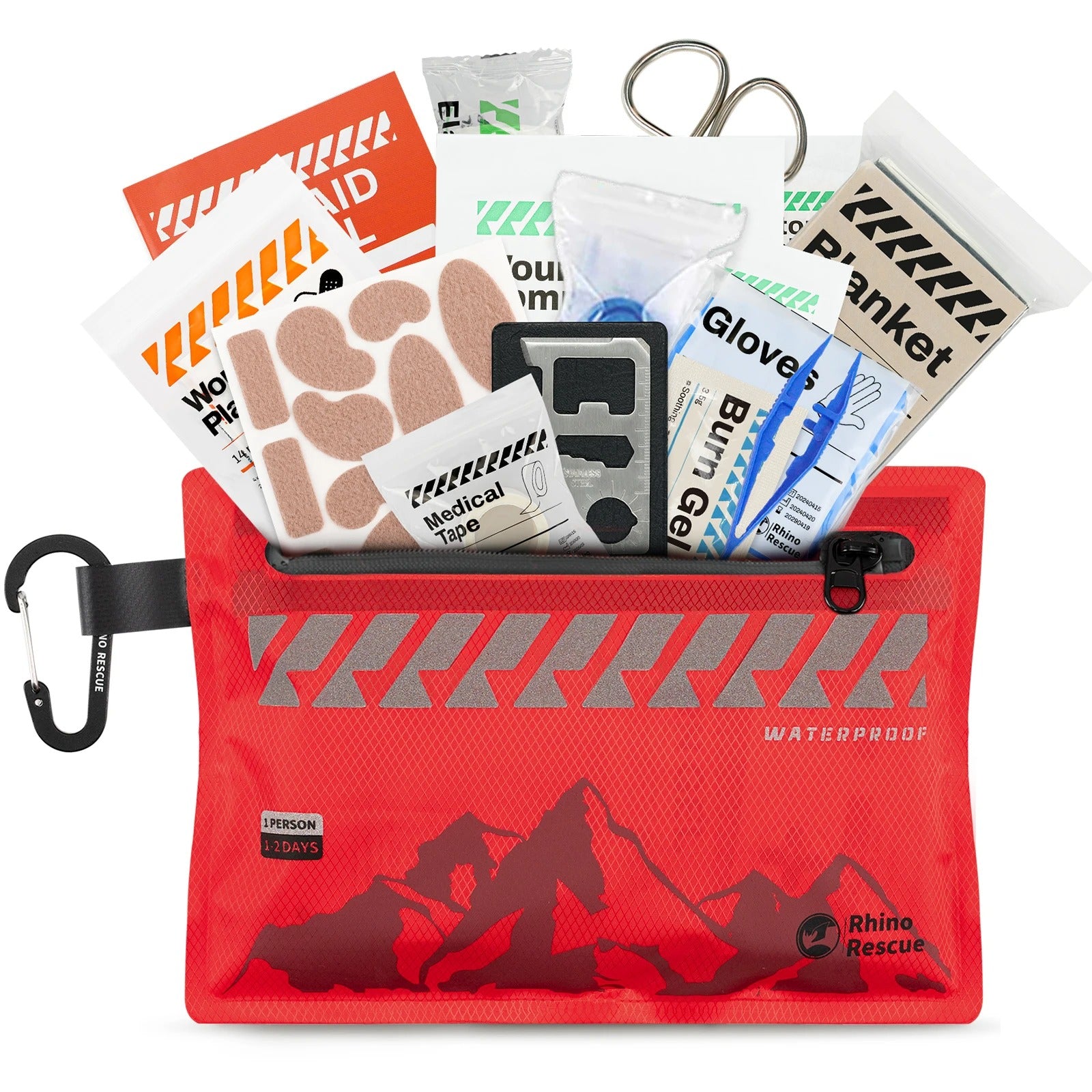RHINO RESCUE Waterproof First Aid Kit