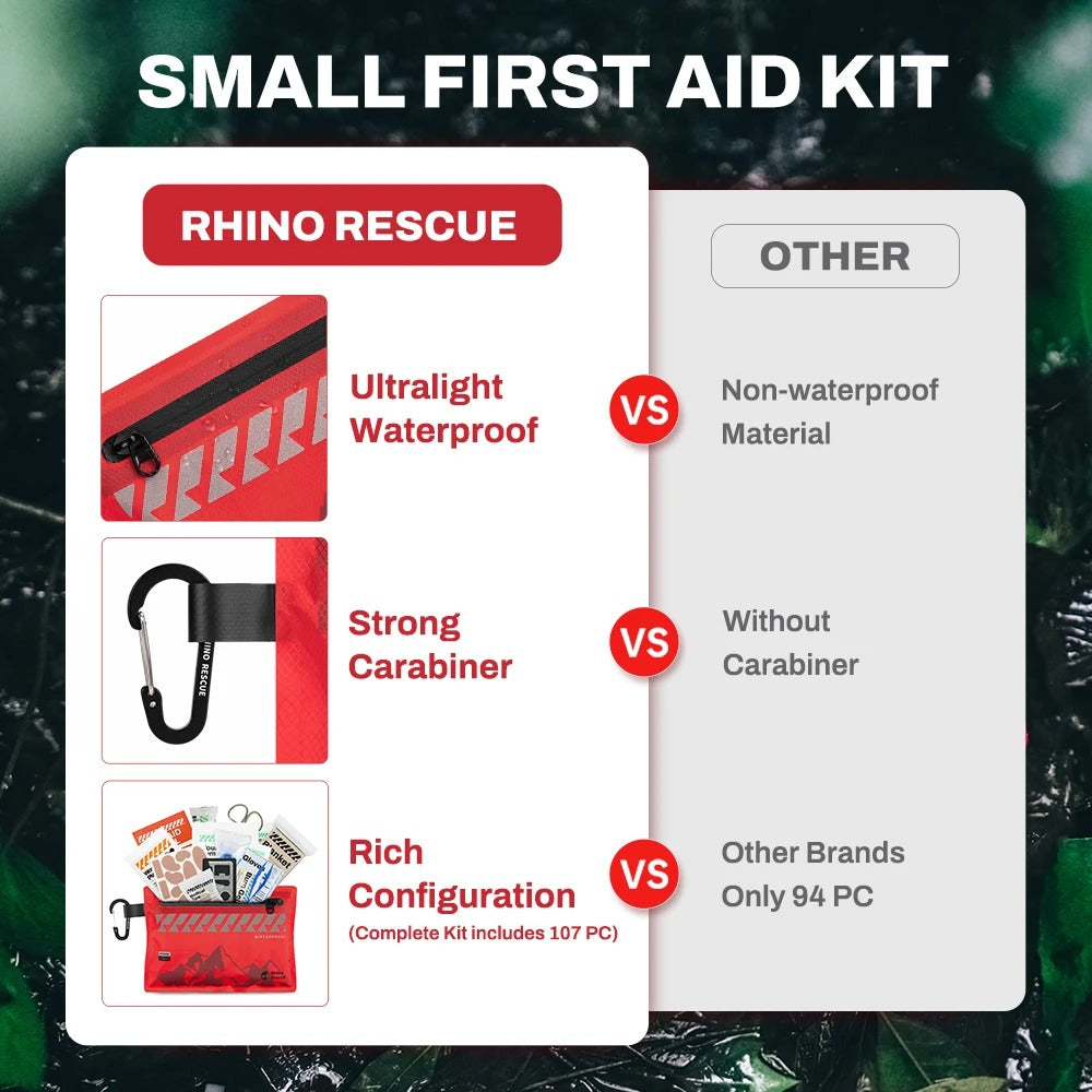 RHINO RESCUE Waterproof First Aid Kit