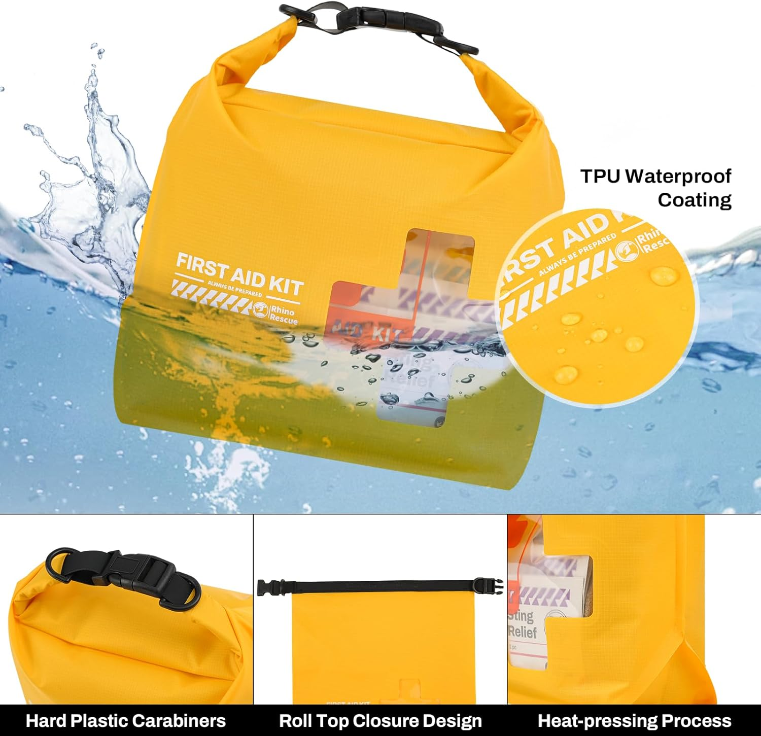 RHINO RESCUE Dry Bag First Aid Kit