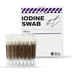 RHINO RESCUE Iodine Swab Box – 100pcs