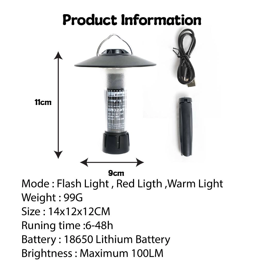 DEFTHIKE Lanshan Recharge Lantern
