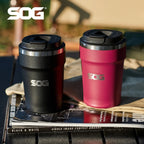 SOG Travel Mug with Lid 360ml – Black