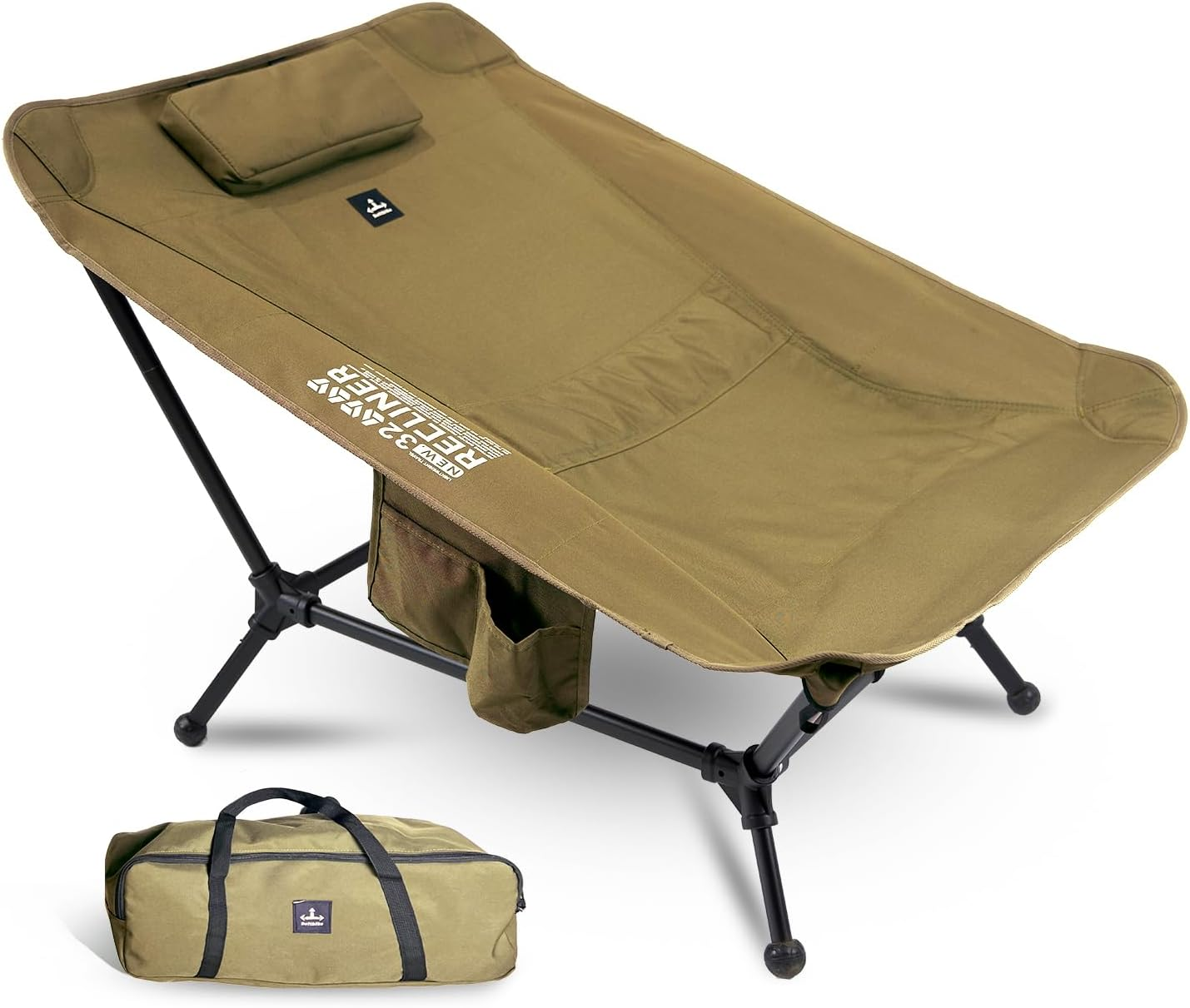 DEFTHIKE Lie Down Foldable Moon Chair