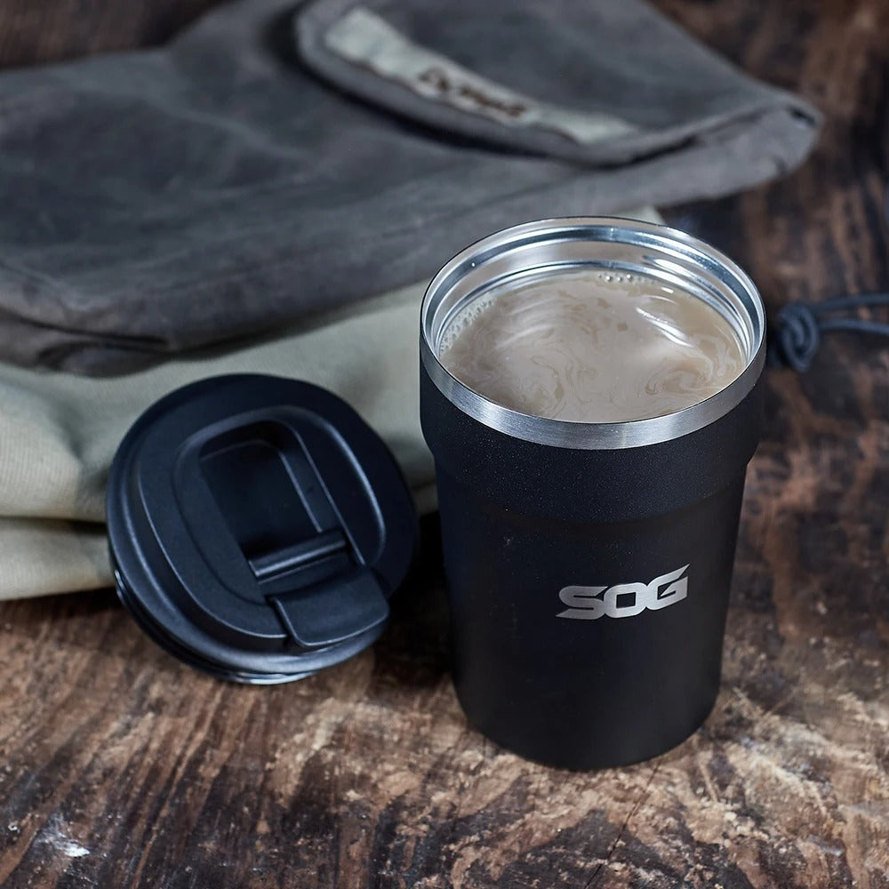 SOG Coffee Mug with Lid 360ml – Red