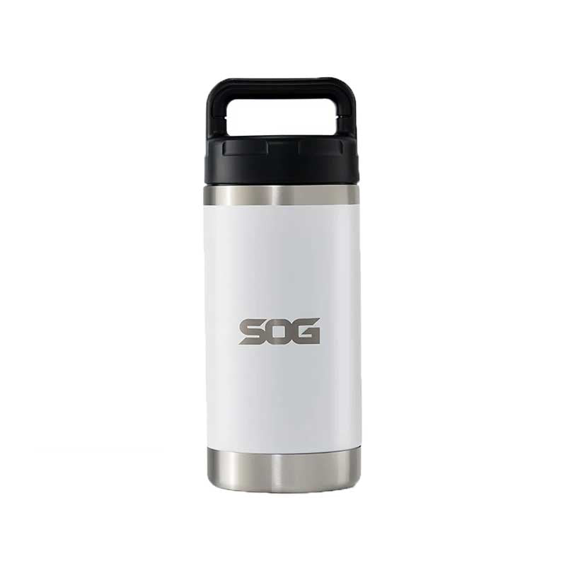 SOG Travel Mug with Handle & Lid 350ml – White