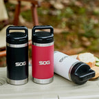 SOG Travel Mug with Handle & Lid 350ml – Black