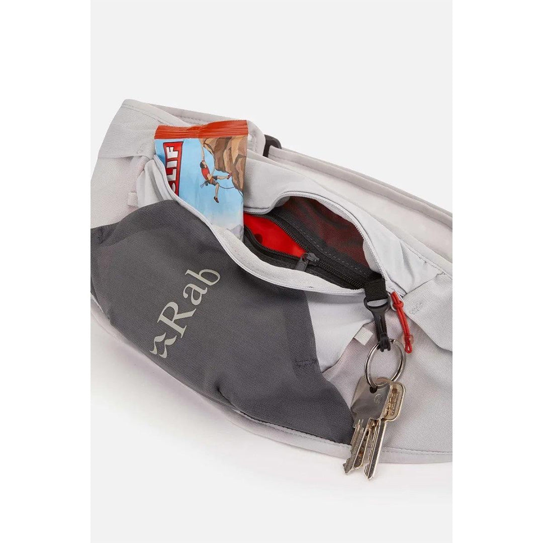 RAB Veil 1L Lightweight Belt Pack – Gargoyle/Graphene