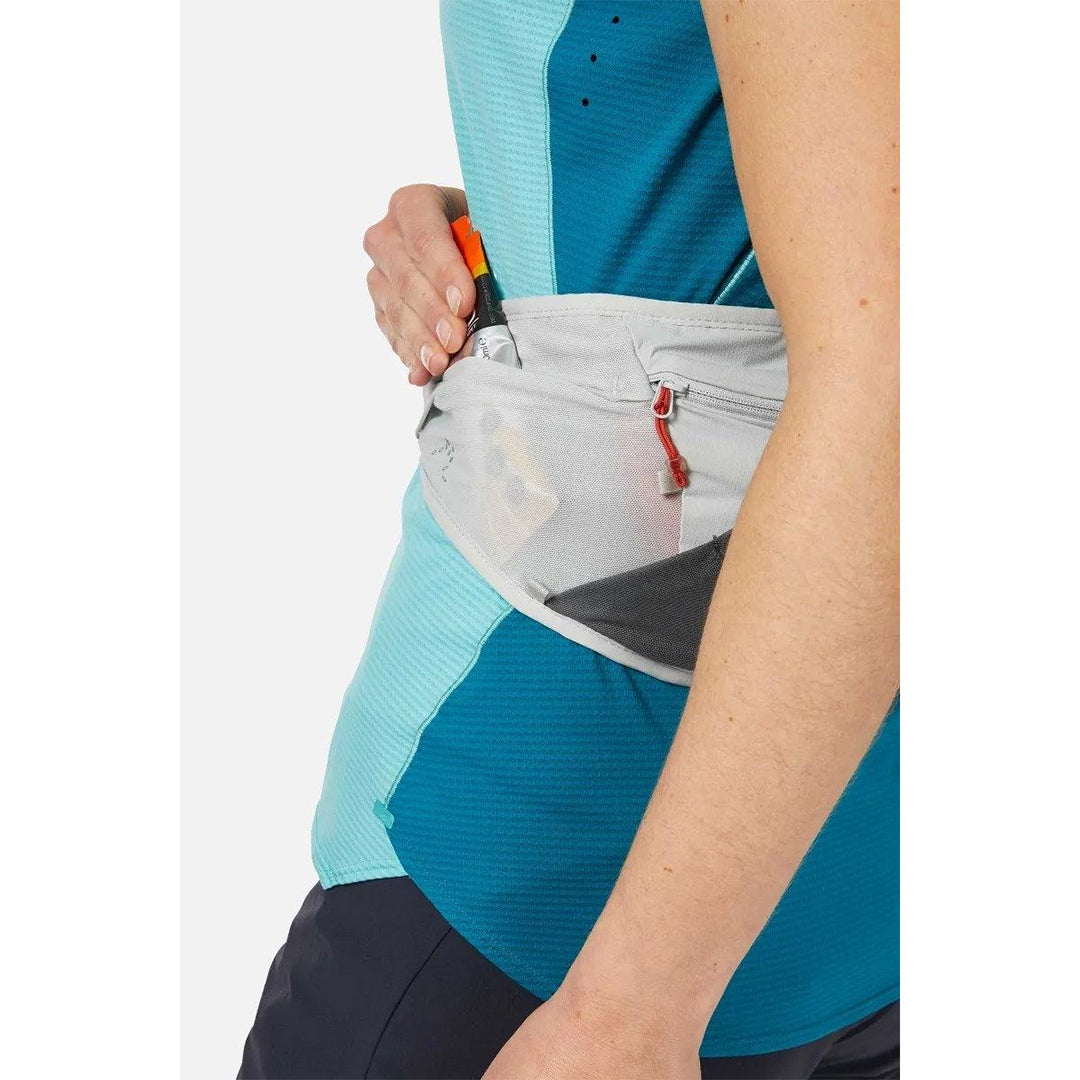 RAB Veil 1L Lightweight Belt Pack – Gargoyle/Graphene
