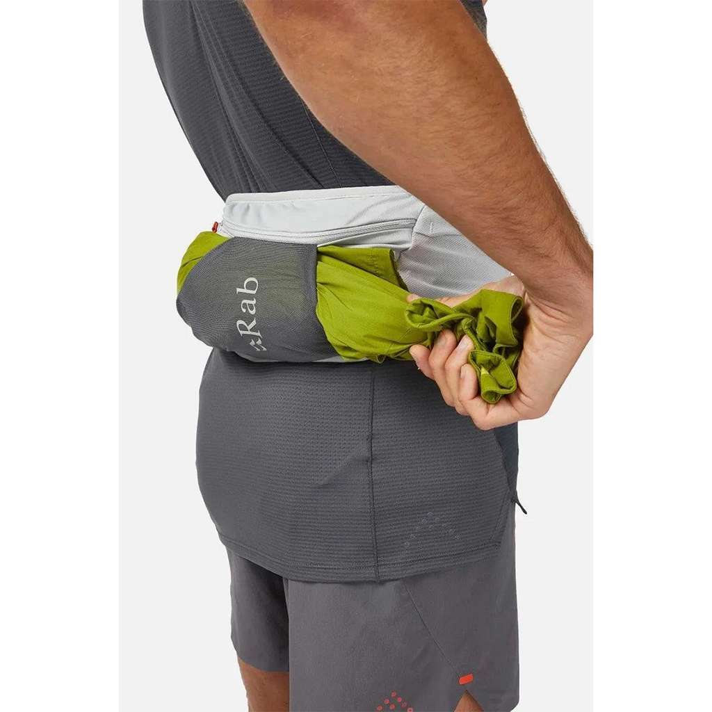 RAB Veil 1L Lightweight Belt Pack – Gargoyle/Graphene