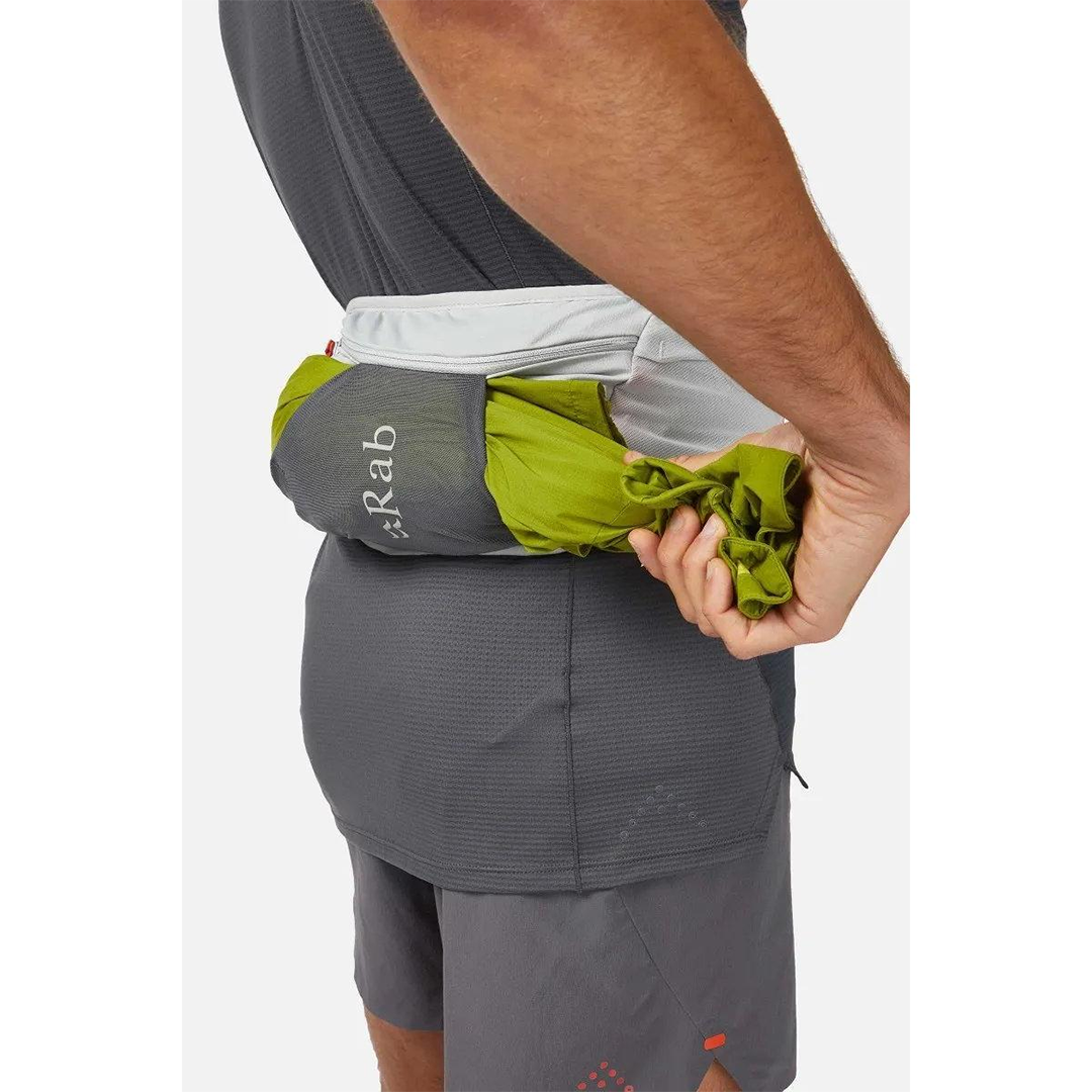 RAB Veil 1L Lightweight Belt Pack – Gargoyle/Graphene