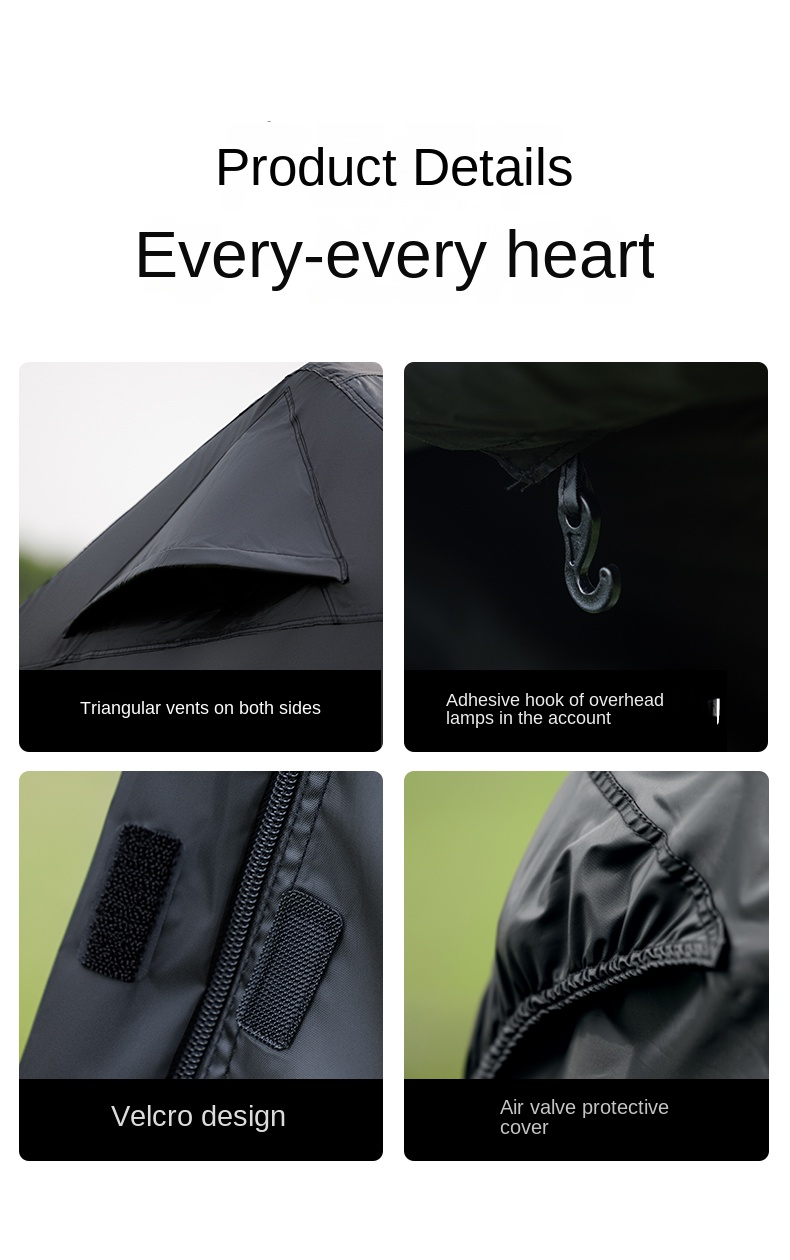 BLACKDOG Misty Island 6.0 Air Tent – 230CM X 260CM