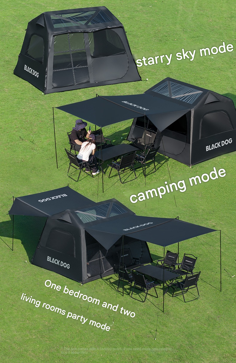 BLACKDOG Misty Island 6.0 Air Tent – 230CM X 260CM