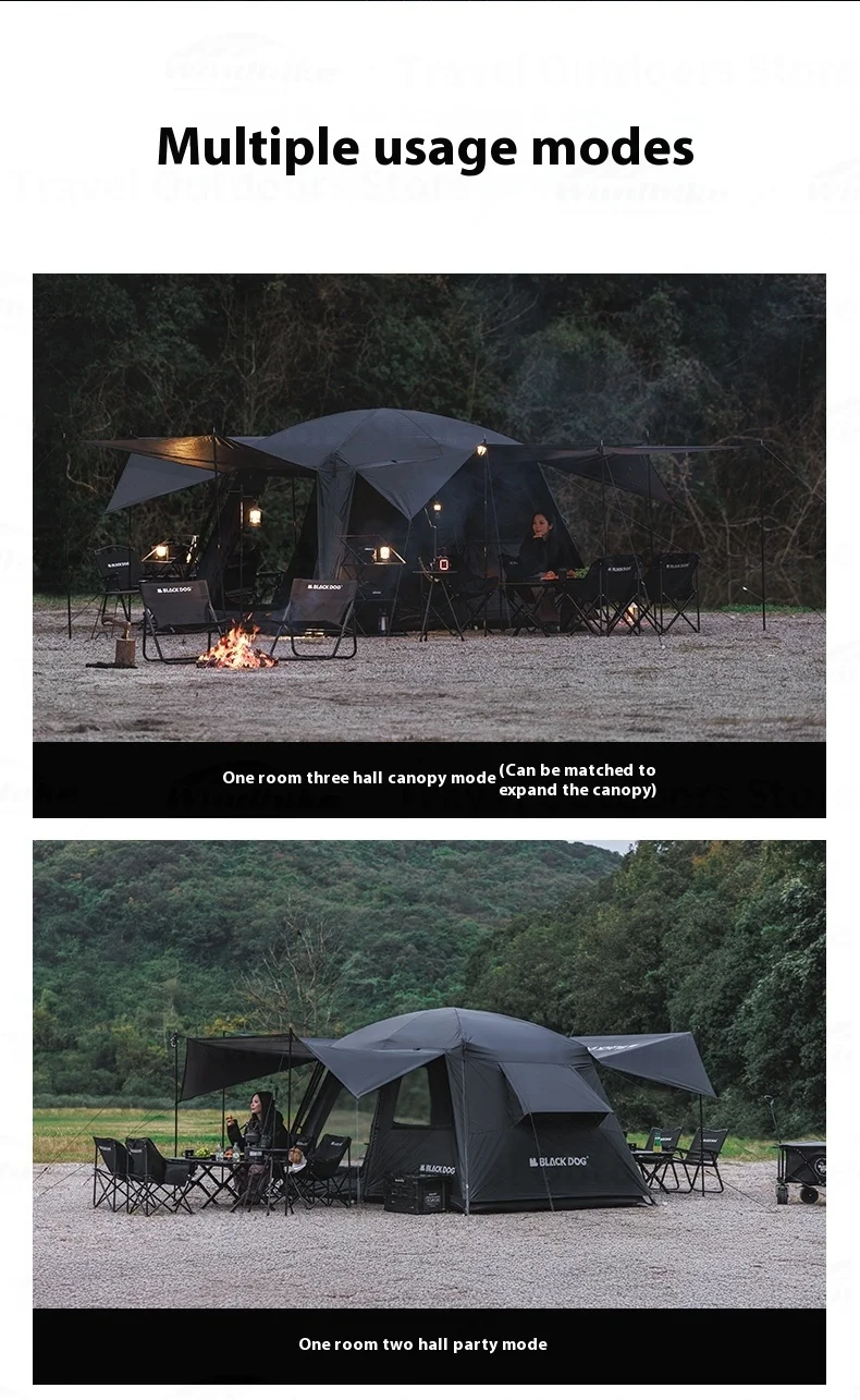 BLACKDOG ShanTing 6.8 Mountain Yard Tent – 330CM X 220CM