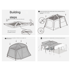 BLACKDOG ShanTing 6.8 Mountain Yard Tent – 330CM X 220CM