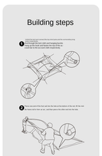 BLACKDOG Fantasy City Dome Tent – 435CM X 435CM