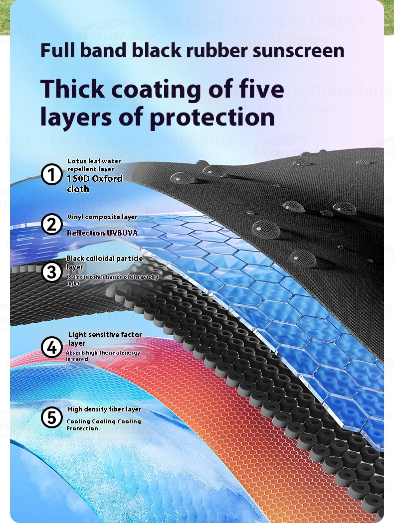 BLACKDOG Leisure Auto Tent 2 Door 2 Window – 240CM X 240CM