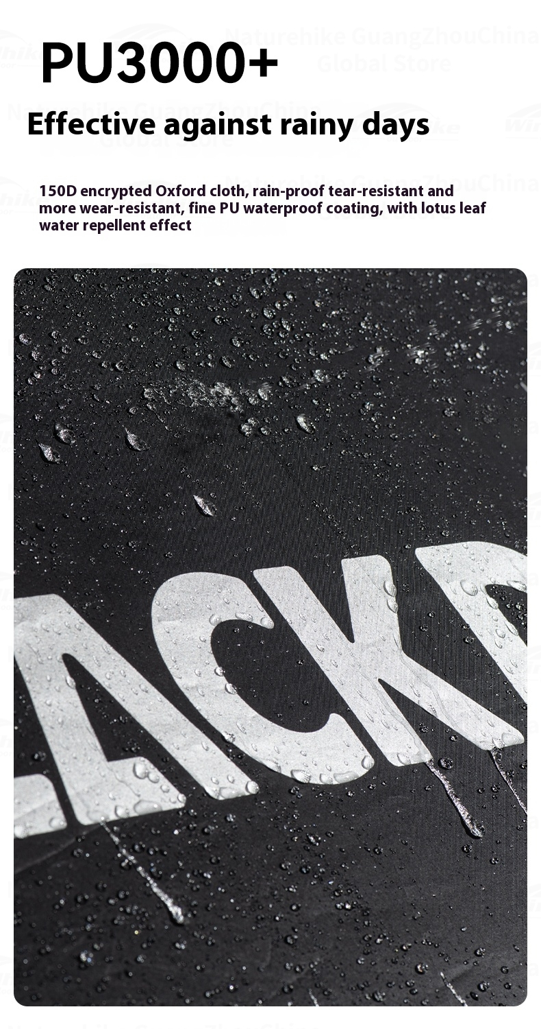 BLACKDOG Leisure Auto Tent 2 Door 2 Window – 240CM X 240CM