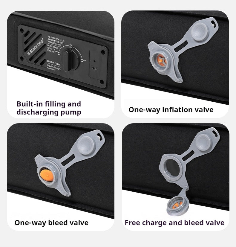 BLACKDOG Cloud Sense Auto Inflatable Air Cushion – 2P
