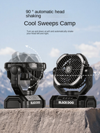 BLACKDOG Cooling Oscillating Fan