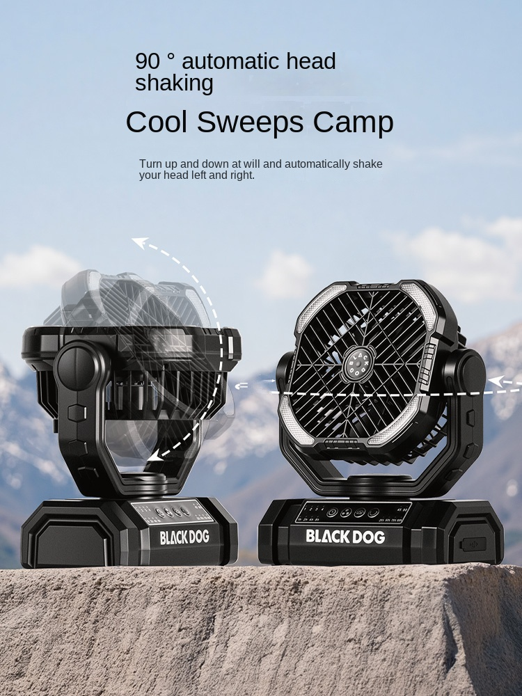 BLACKDOG Cooling Oscillating Fan