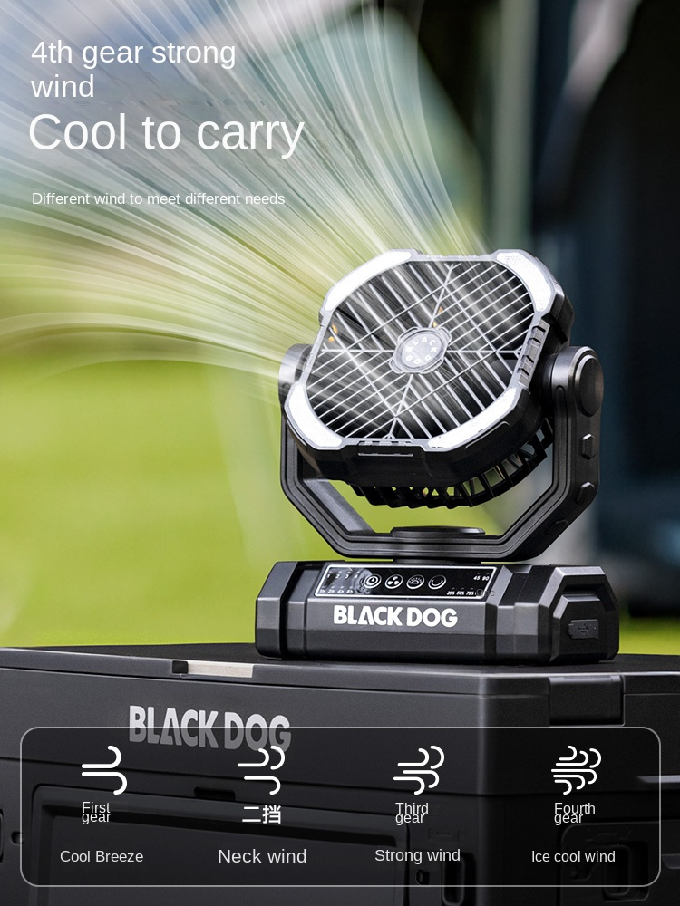 BLACKDOG Cooling Oscillating Fan