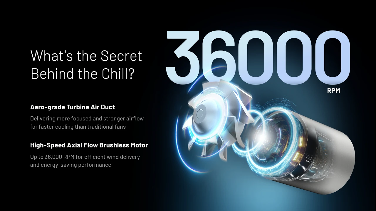 NITECORE NEF01 Mini Handheld Fan