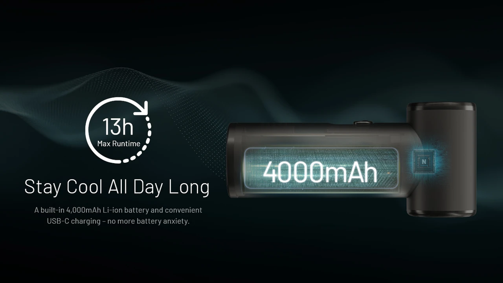 NITECORE NEF01 Mini Handheld Fan