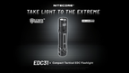 NITECORE EDC31 Tactical Flashlight 3500LM