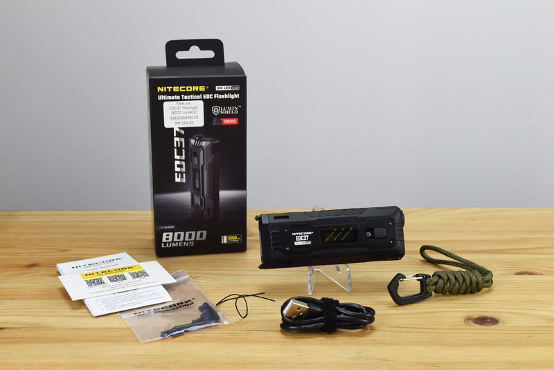 NITECORE EDC37 Tactical Flashlight 8000LM