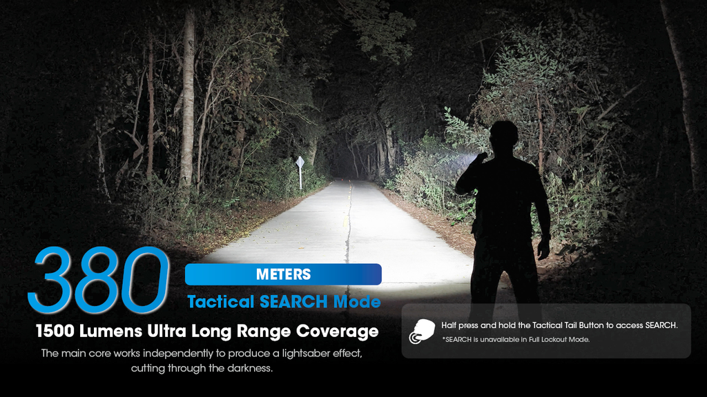 NITECORE EDC31 Tactical Flashlight 3500LM